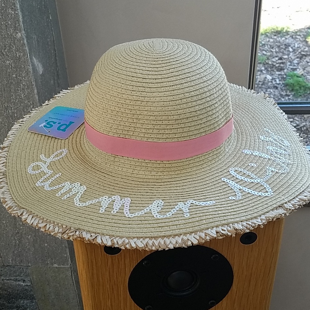 Straw hat..P.S. from aeropostale